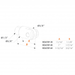 Locinox Adjustable Rollerbolt (ROLLTOP) - Specifications