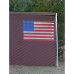 Pexco PDS American Flag Kit - 4' x 6' (fits 2
