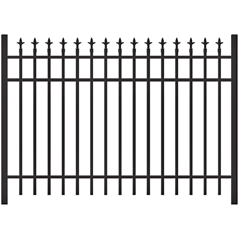 Jerith Premier #111 Aluminum Fence Section w/Finials
