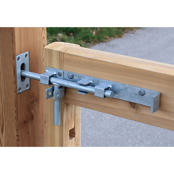 Snug Cottage Hardware Slide Bolt Gate Latch | Hoover Fence Co.