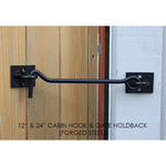 Snug Cottage Hardware Heavy Duty Cabin Hooks for Wood Gates (4270-HD)