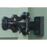 Snug Cottage Hardware Hampton Thumb Latches for Wood Gates, Set Back Mount (4500-W-P)