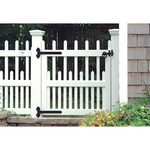 Snug Cottage Hardware Old Fashioned Heavy Duty Hinges for Wood Gates, Pair (8292-P)