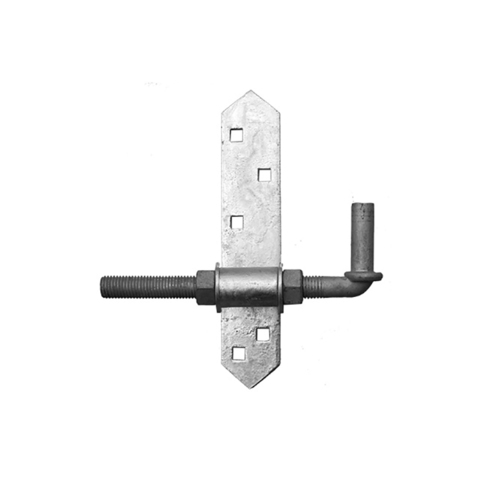 Snug Cottage Hardware Mounting Plates with 8" Adjustable Pins for Wood Gates, Each