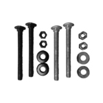 Snug Cottage Hardware Carriage Bolts, Nuts, and Washers for Wood (FP-CB-P)