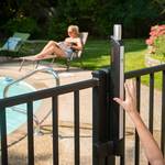 Child Safe Because of Locinox FortiMa Pool Safe Gate Latch