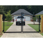 Ideal #8630 Aluminum Double Swing Estate Gate (IXE-8630)