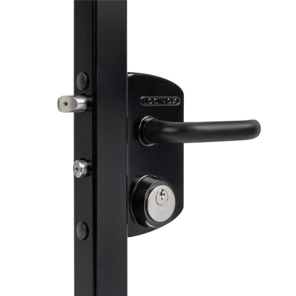 Locinox Surface Mounted 'US' Mortise Cylinder Gate Lock | Hoover Fence Co.