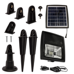 Gama Sonic 2W Solar Flood Light with Warm White Or Bright White LEDs (GS-203)
