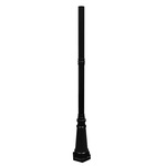 Gama Sonic Imperial Lamp Post - No Light - Black (97SP0)
