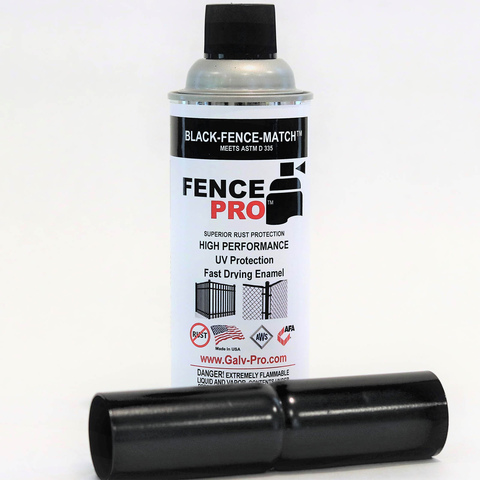 Galv-Pro Black-Fence-Match, 12.5 oz Aerosol Spray Can