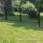 Hoover Fence Residential Chain Link Fence Double Swing Gate - All 1-3/8