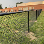 HF20 Round Chain Link Fence Posts and Pipes - Black, Brown, and Green (CL-TUBING-HF20-C)