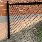 HF40 Round Chain Link Fence Posts and Pipes - Black, Brown, and Green (CL-TUBING-HF40-C)
