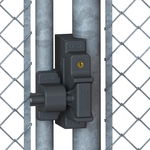 Nationwide Industries Keystone Self-Locking PanicLatch, Round Post Adaptor (KPL-RPA)