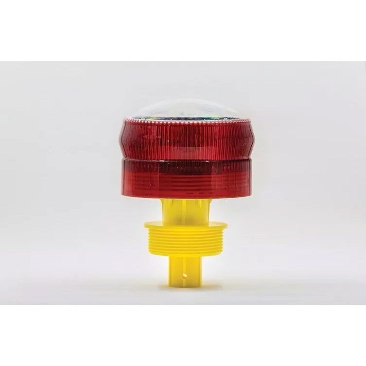 Warning Light Amber 117VAC For Security Intrusion All Purpose 360 Degrees Rotating Beacon 