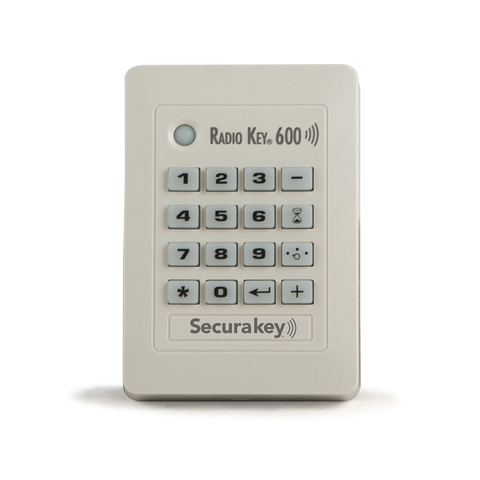 SecuraKey RadioKey 600 Proximity Reader w/ 10 KeyFobs