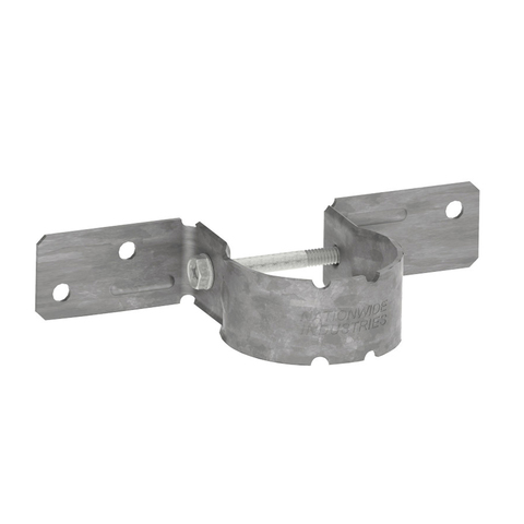 Nationwide Industries Wood Panel to Chain Link Post Bracket