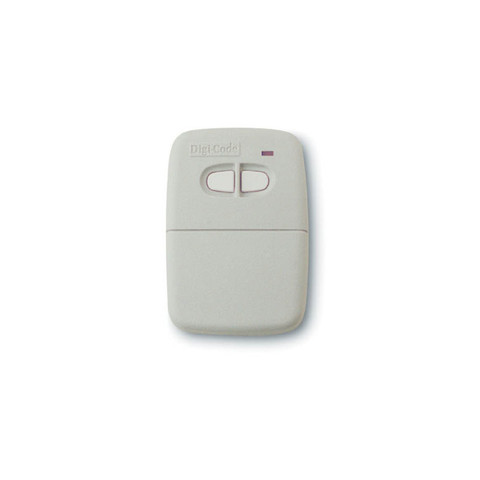 Digi-Code Multi-Code Compatible Two Button Transmitter - 300mHz - Grey