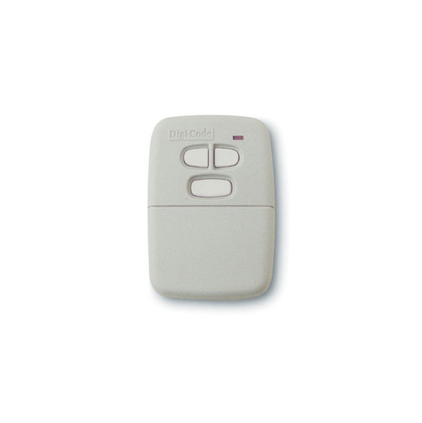 Digi-Code Multi-Code Three Button Transmitter - 300mHz