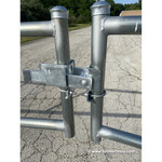 Fulcrum Style Chain Link Fence Double Gate Latch (CL-CDL)