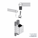 Securitron GL1 2000 Lb. Electromechanical Gate Lock (GL1-FL)