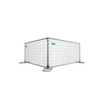 ZND 6'H x 12'W Temporary Fence Panels, Square Top (ST612)