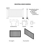 Shapes Industrial Handrail Panels (SU-IH-PANELS)