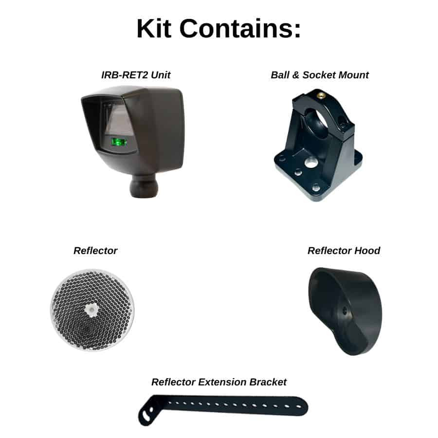 EMX Universal UL325 Retroreflective Photoeye Kit | Hoover Fence Co.