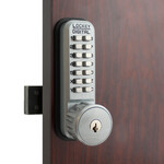 Lockey USA Keyless Rim Surface Mount Bolt Lock 2200 (LUS-2200)