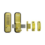 Lockey USA Keyless Rim Surface Mount Bolt Lock 2200 (LUS-2200)
