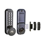 Lockey USA Keyless Rim Surface Mount Bolt Lock 2200 (LUS-2200)