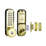 Lockey USA Keyless Rim Surface Mount Bolt Lock 2200 (LUS-2200)