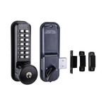 Lockey USA Keyless Rim Surface Mount Bolt Lock 2200 (LUS-2200)