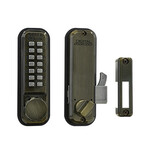 Lockey USA Keyless Deadlocking Hook Bolt Lock 2500 (LUS-2500)