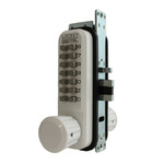 Lockey USA Keyless Latch - Narrow Stile Mortised 2930 - Single Sided Combination Lock (LUS-2930)