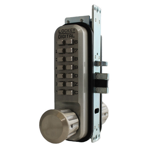Lockey USA Keyless Latch - Narrow Stile Mortised 2930 - Single Sided ...