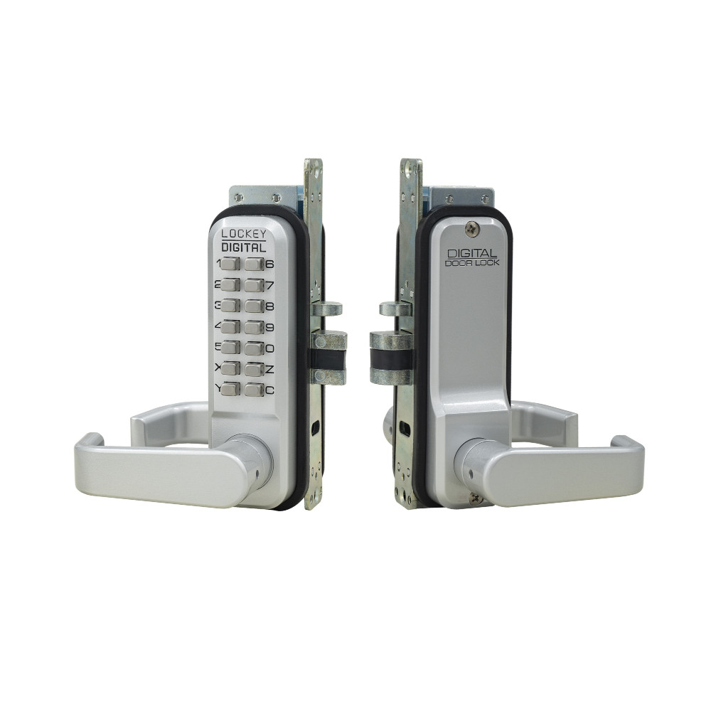 Lockey USA Keyless Lever Latch - Narrow Stile Mortised 2985 | Hoover ...