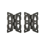 Nationwide Industries Contemporary Butterfly Hinges for Wood Gates, Pair (NW38943Q-P)