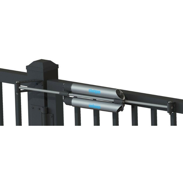 Nationwide Industries Shotgun Gate Closer - 250 lb. Weight Limit, Adjustable Closing Speed, Pneumatic Design
