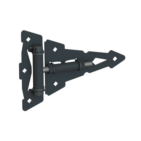 Nationwide Industries Adjustable Self-Closing Contemporary T-Hinge for Wood Gates