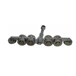 Nationwide Industries Slide Gate Trolley, 8 Wheel, Machined Steel (WI-WTS10-1)