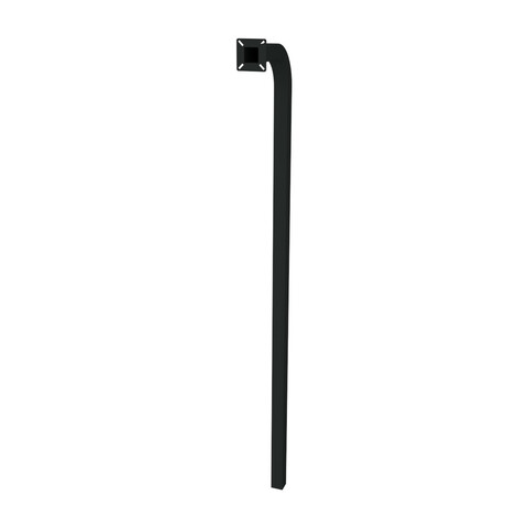 Security Brands Pedestal - In Ground - Car Height - Aluminum