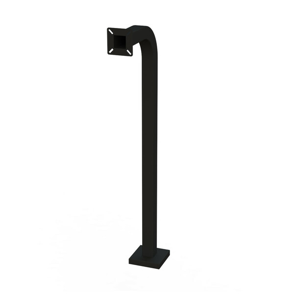 Security Brands Pedestal - Pad Mount - Car Height - Aluminum