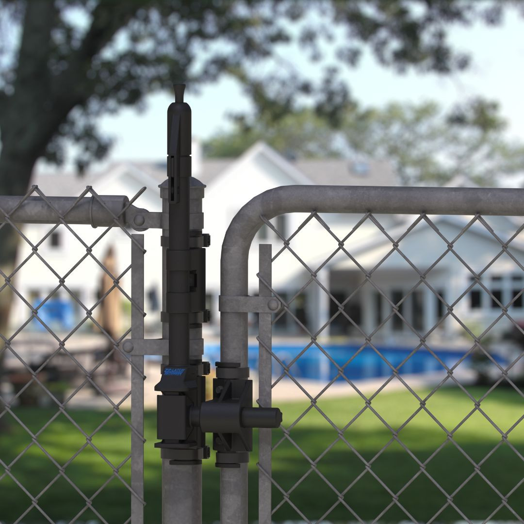 Nationwide Industries Chain Link Pool Gate Hardware Kit | Hoover Fence Co.