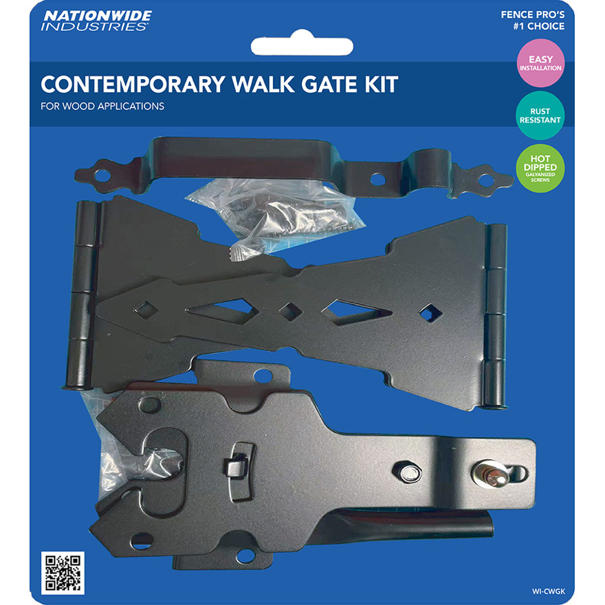 Nationwide Industries Contemporary Walk Gate Kit | Hoover Fence Co.