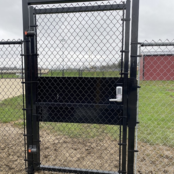 Pre-Hung Chain Link Gates