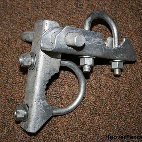 Chain Link Fence Gate Arm Hinges - Pressed Steel