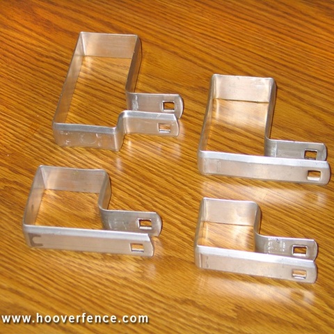Chain Link Fence Rectangular Tension Bands - Aluminum