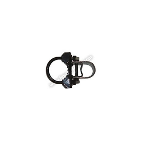 Chain Link Fence Gate Bulldog Hinge - Black